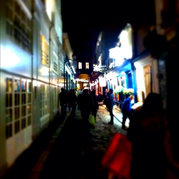 After midnight, Paris is magic.