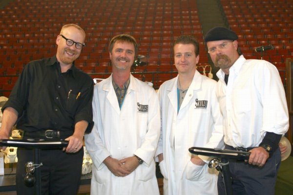 Mythbusters' Adam Savage and Jamie Hyneman