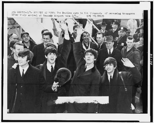 The British Invastion - The Beatles - Kennedy Airport - February 1964