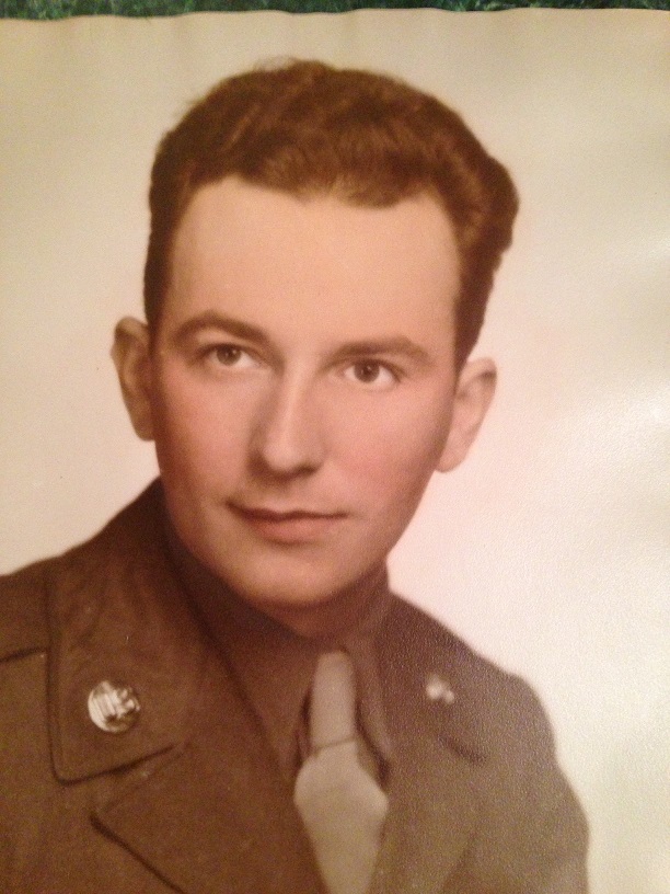 My Dad in his World War II Army photo