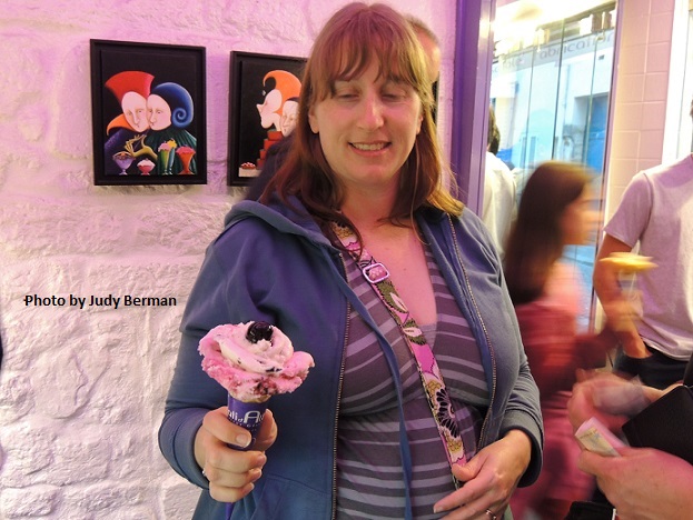 Not just a gelati, but a work of art.