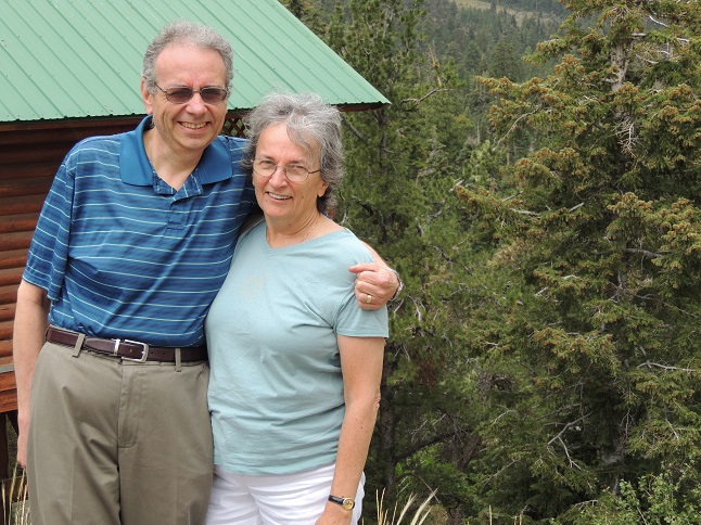 Dave and me in Mount Charleston, Nevada