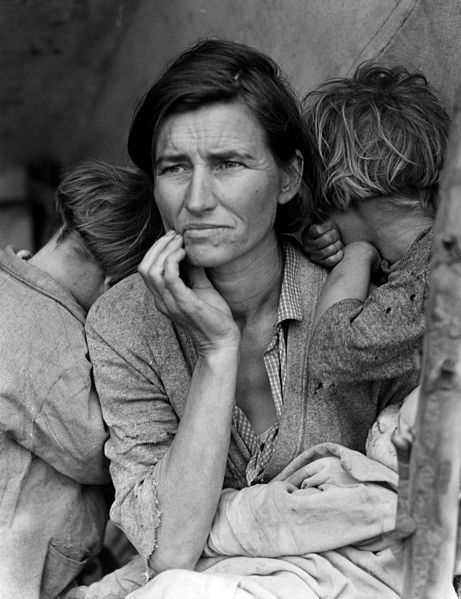 Migrant Mother - Florence Owens Thompson - 1936