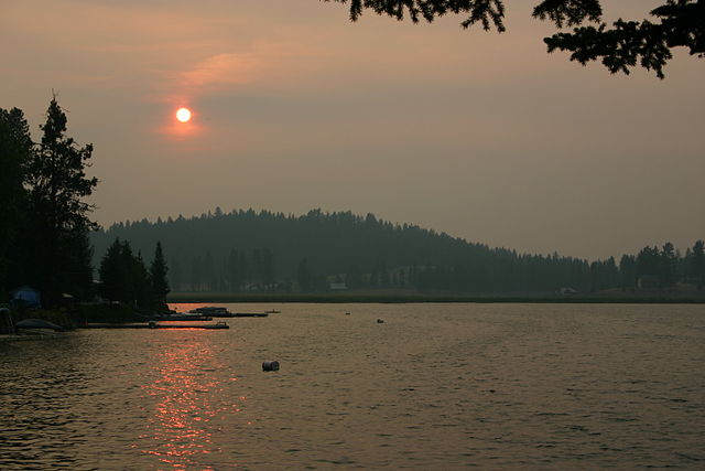 Loon Lake, Washington - sunset