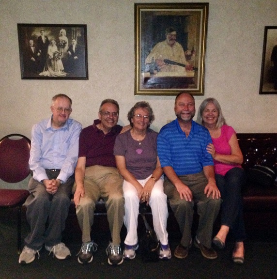Syracuse - Mark Murphy, Dave, Judy, Mark and Karen Bialczak - July 2014