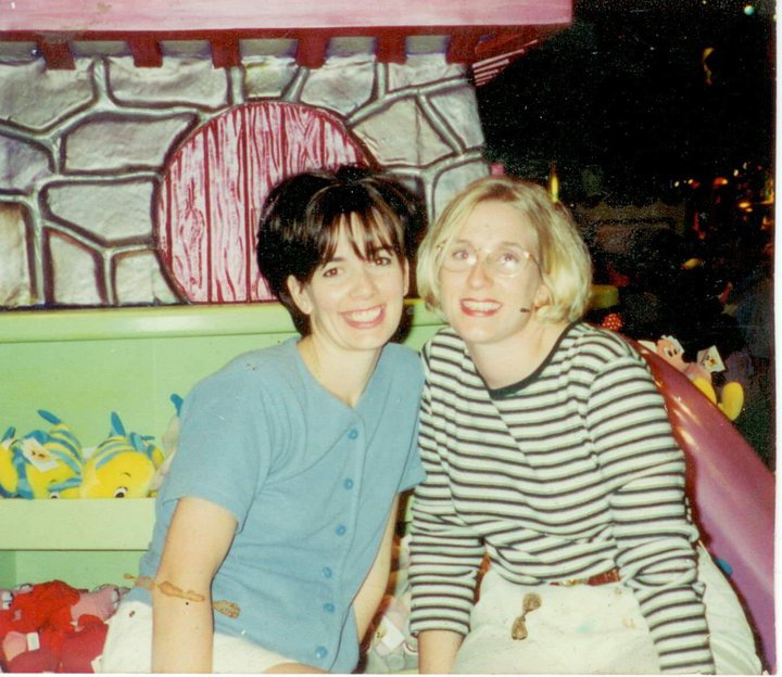 Danielle and Jennifer - Thanksgiving 1998