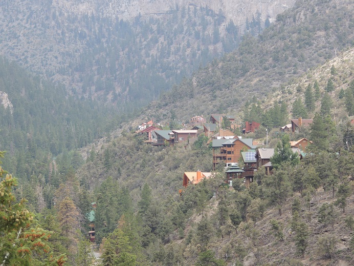 view from Mt. Charleston Lodge - 2013 